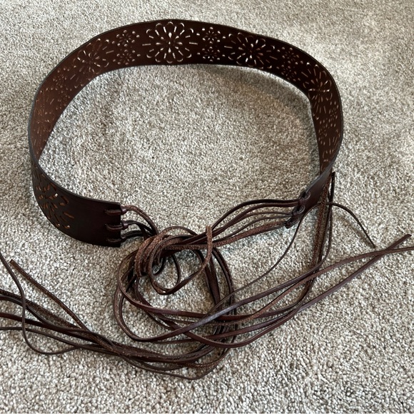 Genuine leather belt by AE - Picture 3 of 5